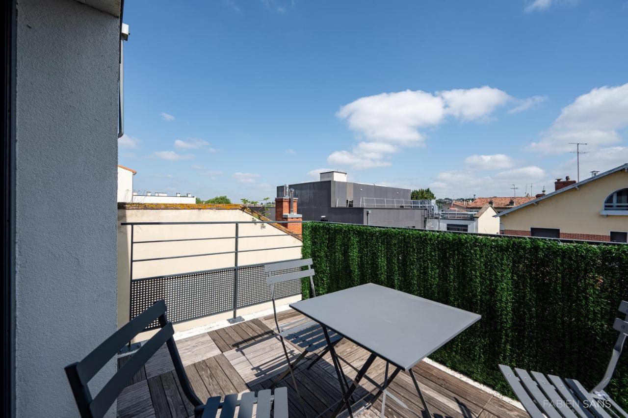 Le Saint Exupery - T3 Centre Ville Avec Balcon + Parking Gratuit ตูลูส ภายนอก รูปภาพ